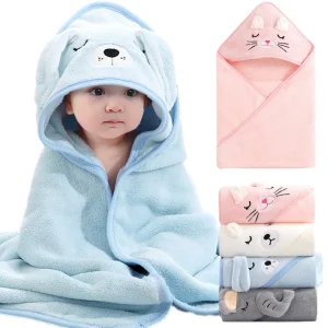 Hooded Animal Baby Bath Towels